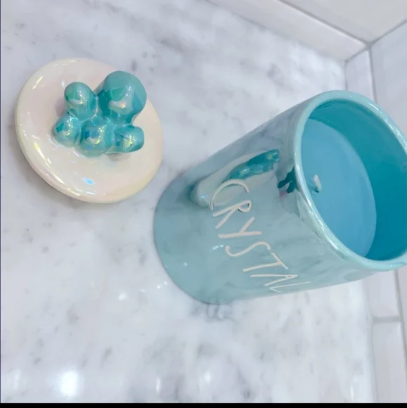 💙NEW Rae Dunn Crystal Scented Candle. Crystal Marines Scent💙 - Picture 3 of 5